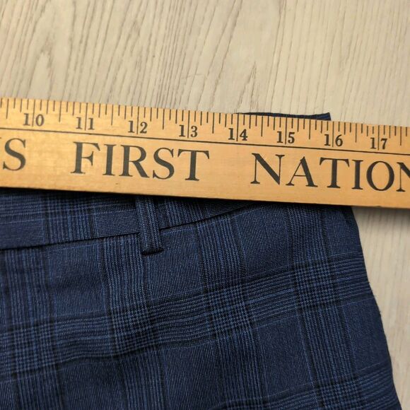 Charles Tyrwhitt Pants Mens 32 Blue Wool Charles Tyrwhitt Pants Slim - Picture 1 of 5